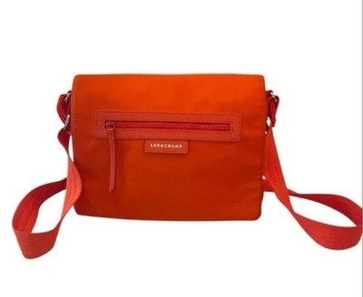Longchamp Le Pliage Messenger Bag Crossbody Bag in Orange - Image 1 of 4