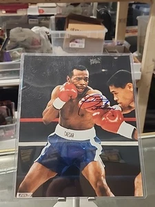 Fotografía 8x10 firmada por Tracy Patterson AUTO ex boxeador profesional WBC/IBF - CERTIFICADO DE AUTENTICIDAD - Imagen 1 de 6