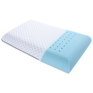 Memory Foam Pillow, Standard Ventilated Bed Pillow with Washable Cover, Cooli... - Picture 1 of 6