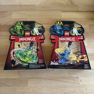 Lego Ninjago 70689 70690 Lloyd’s and Jay’s Spinjitzu Ninja Training Nuevo Foto 1 de 4
