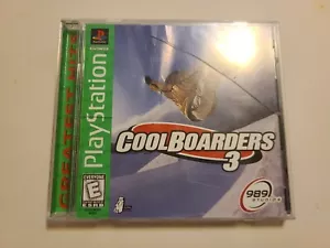 Cool Boarders 3 Sony PlayStation 1 Completo CIB Probado PS1 Juego - Imagen 1 de 6