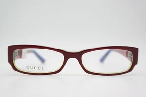 Vintage Brille GUCCI GG 3007 Rot Bronze Mehrfarbig Oval Brillengestell - Bild 1 von 6