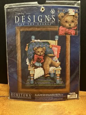 Kit de punto de cruz contado Designs For The Needle MR BEAR #5611 Foto 1 de 4