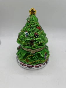 Mr. Christmas Albero di Natale Animato con Treno in Movimento Music Box 5" - Foto 1 di 9