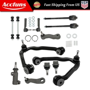Fit For Chevy Tahoe GMC Yukon 13pc Front Upper Control Arm&Ball Joints Tie Rods - Picture 1 of 12
