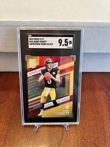 2022 Donruss Elite Kenny Pickett Aspiring Stars Rookie RC/275 SGC 9,5 neuwertig + - Bild 1 von 1
