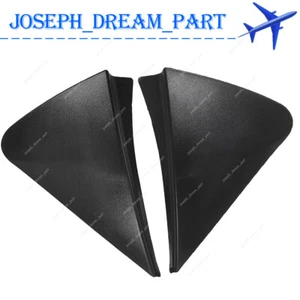 Pair For Toyota Yaris Hatchback Left & Right View Mirror Corner Fender Triangle - Picture 1 of 7
