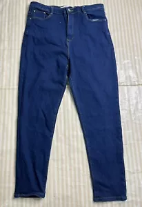 BRAVE SOUL LONDON DENIM BLUE JEANS SIZE 20, SKINNY FIT - Picture 1 of 7