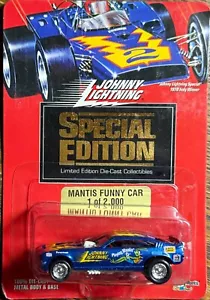 Johnny Lightning Fearless Tom Daniel's #4 Erdbeben lustiges Druckguss-Auto - Bild 1 von 1