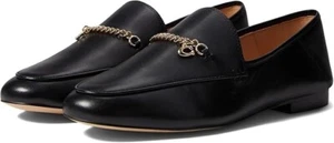 Coach Hanna Leather Loafer - Black - Size 8 - Picture 1 of 14