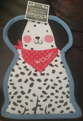 Guante de bolsillo de cocina de algodón con forma de carro para amantes de los perros Kay Dee Designs dálmata  Foto 1 de 2