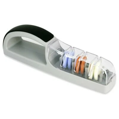 Afilador de cuchillos de agua de cerámica de 3 etapas Global Minosharp Plus Foto 1 de 2