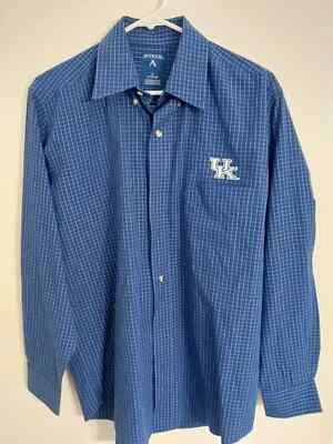 Antigua University Of Kentucky Wildcats Button Down Dress Long Sleeve Shirt Sz S - Image 1 of 3