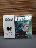 Fallout 9/" x 11/" 200 Piece Puzzle /"My Brain and I/" Bethesda USAopoly NEW
