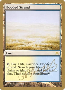 MTG Flooded Strand 2004 Gabriel Nassif Not Tournament Legal - World - Picture 1 of 1