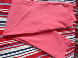 Gymboree Girl Ponte Pants Leggings Jeggings Coral Pink Pull On Size 9 - Picture 1 of 5