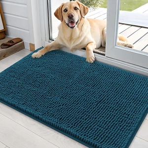 Dog Door Mat for Muddy Paws 36X24, Absorbs Moisture and Dirt, Absorbent Non-Slip - Picture 1 of 8