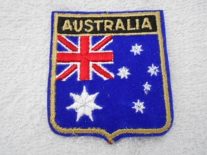 AUSTRALIA  COUNTRY FLAG NEW NAME PATCH TAG - Picture 1 of 1