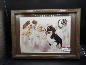 Vintage Darlene Wilson "Introductions" Framed Print Numbered Affidavit Limited - Picture 1 of 10