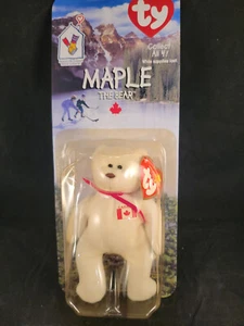 Maple The Bear TY With Errors Ronald McDonald New In Box Vintage - Picture 1 of 3