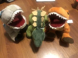 Peluche Mattel Jurassic World Tyrannosaurus Rex Blue Raptor Stegosaurus 2021 NUEVO - Imagen 1 de 5