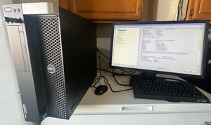 Dell Precision T5810 Workstation Intel Xeon E5-1620 v3 3.50GHz 16GB 512SSD WIN10 - Picture 1 of 11