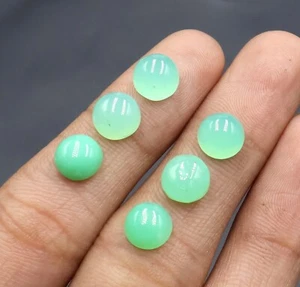 Natural Chrysoprase Round Shape Chrysoprase Stone Lot 13.00 Crt 7.5x7.5 mm - Picture 1 of 4