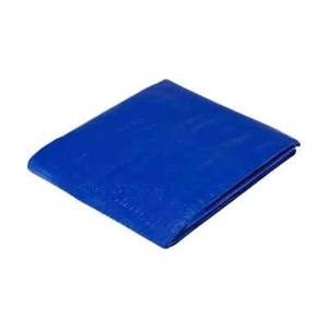 4'X6' Blue Tarpaulin Tarp Waterprood Camping Poly Tarps Cover Sheet Truck UV PE - Picture 1 of 9
