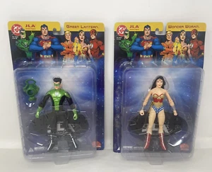 2003 DC Direct JLA Series 1 Wonder Woman and Green Lantern Action Figures *read - Picture 1 of 20