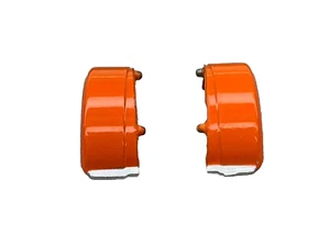 1/64 DCP PARTS ORANGE PETERBILT 389 FRONT FENDERS - Picture 1 of 4