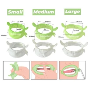 Dental Lip Cheek Retractors Mouth Opener Latex-free With Saliva Ejector Holder - Picture 1 of 20