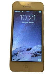 Apple iPhone 5s - 16GB - Silver (AT&T) A1428 (GSM) - Picture 1 of 7