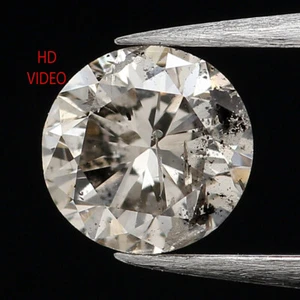 0.42 Ct Natural Loose Round Shape Diamond 4.65 MM White - G Color Diamond LQ027 - Picture 1 of 10