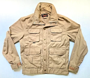 Abrigo Chaqueta de Caza Hirsch Weiss Foxfire de Colección Para Hombres M Caqui Snap Cremallera Bolsillos - Imagen 1 de 12