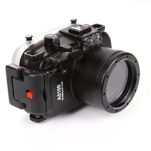 40M Waterproof Underwater Camera Housing Case for Sony A5100 ILCE-5100 & 16-50mm - Picture 1 of 6