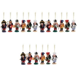 6pcs Baum Dekorationen Soldat Figuren Puppen Weihnachten Dekorationen - Bild 1 von 12
