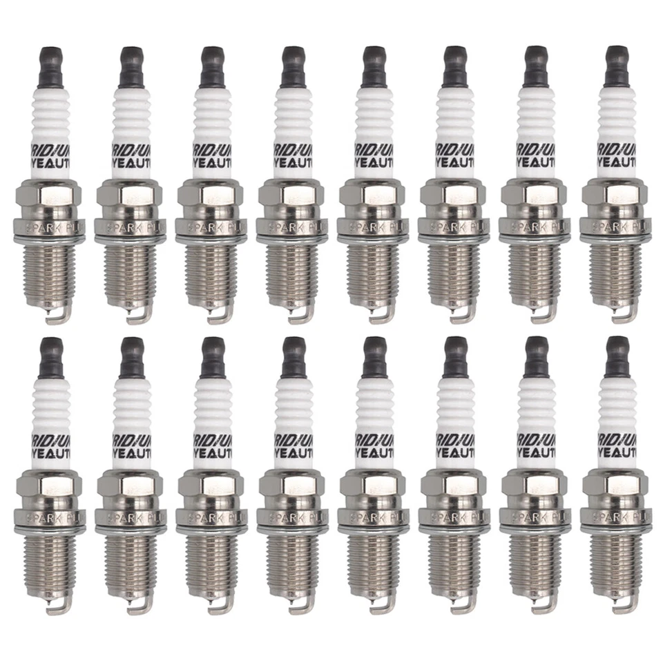 Bujías de iridio 16 piezas para Mercedes-Benz CLK500 ML350 E500 G500 S500 R500 5,0 Foto 1 de 4