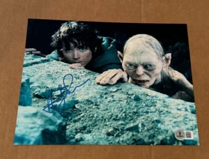 ANDY SERKIS SIGNED LORD OF THE RINGS 8X10 PHOTO BECKETT COA AUTHENTIC - Picture 1 of 1