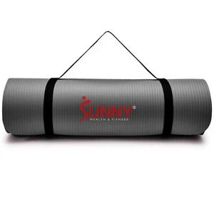 Sunny Health & Fitness Premium 1/2 Zoll extra dicke Yogamatte - grau - SF-EM03-GY - Bild 1 von 7