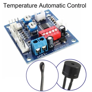 Automatic Temperature Control CPU Fan Speed DC Controller 12V PWM PC Board BDSC - Picture 1 of 3