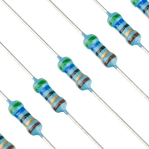 100 PZ RESISTORE SEI 56 OHM 1/4W 0,25W 5% 250MW - Foto 1 di 1