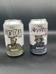 Funko Vinyl Soda: Guardians of The Galaxy - Rocket & Groot NEW Chance of Chase - Picture 1 of 3