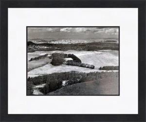 Ansel Adams San Francisco aus San Bruno Mountain CA individuell gerahmter Druck - Bild 1 von 1
