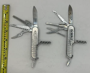 DEWALT KNIFE MULTIPURPOSE STAİNLESS STEEL LOT OF 2 - Picture 1 of 5