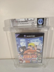 WATA 9.6 NEW Naruto Clash Of Ninja Nintendo Gamecube Graded Video Game NOT VGA  - Picture 1 of 14