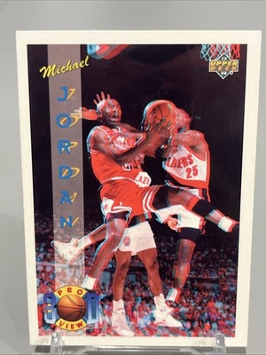 1993-94 Upper Deck, Pro View, 3D Basketball, Michael Jordan, Bulls, #23, HOF - Image 1 of 2