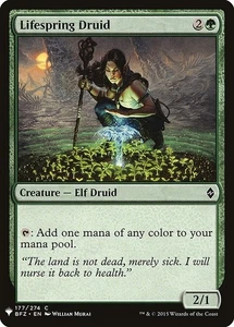 [MTG] Lifespring Druid (BFZ-177) (PLST) NM - Picture 1 of 1