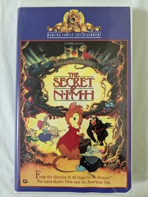 The Secret of NIMH (VHS, 1994, Family Entertainment Clam Shell) - Image 1 of 3