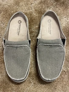 Zapatos Gecko Man Walk Hero informales sin cordones soporte para el arco sin usar, en caja, puntera grises para hombre 13 - Imagen 1 de 7