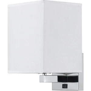 CAL Lighting & Accessories LA-8028WL-1-BS Signature Wall Sconce Brushed Steel - Picture 1 of 1